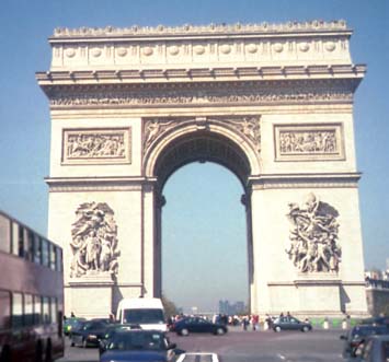 l'Arc de Triumphe